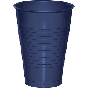 Navy Blue 12 Oz Plastic Cups, 20 ct by Creative Converting