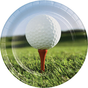 Golf Paper Plates, 8 ct by Creative Converting