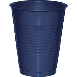 Navy Blue Plastic Cups, 20 ct by Creative Converting