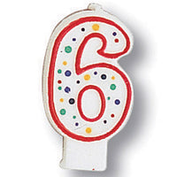 Polka Dot #6 Candle by Creative Converting