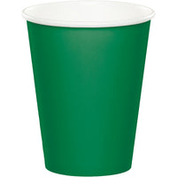 Emerald Green Hot/Cold Paper Cups 9 Oz., 24 ct by Creative Converting