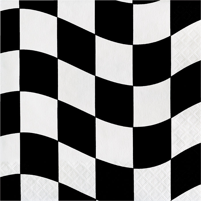 Black And White Check Napkins, 18 ct by Creative Converting