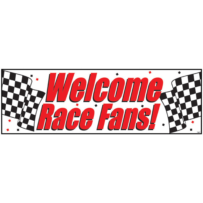 Racing Giant Party Banner by Creative Converting
