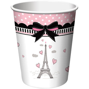 Party In Paris Hot/Cold Paper Paper Cups 9 Oz., 8 ct by Creative Converting