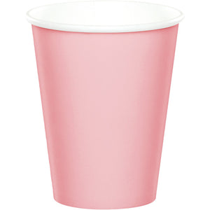 Classic Pink Hot/Cold Paper Cups 9 Oz., 24 ct by Creative Converting