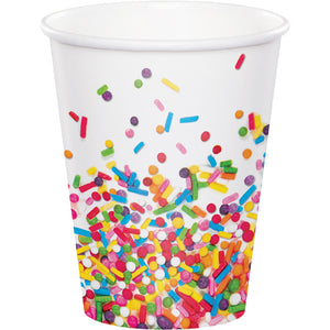 Sprinkles Hot/Cold Paper Paper Cups 9 Oz., 8 ct by Creative Converting