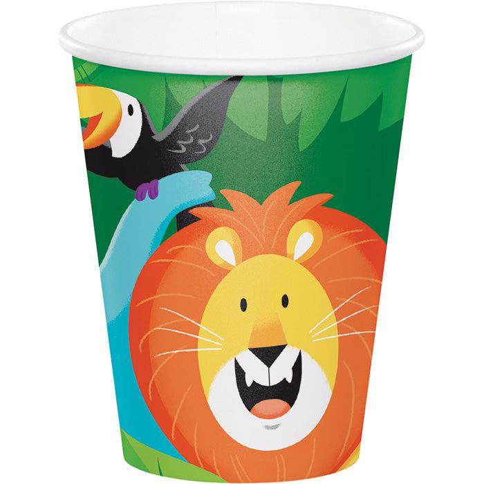 Jungle Safari Hot/Cold Paper Cups 9 Oz., 8 ct by Creative Converting