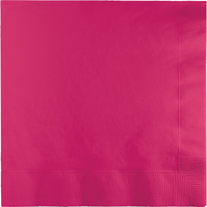 Hot Magenta Luncheon Napkin 2Ply, 50 ct by Creative Converting