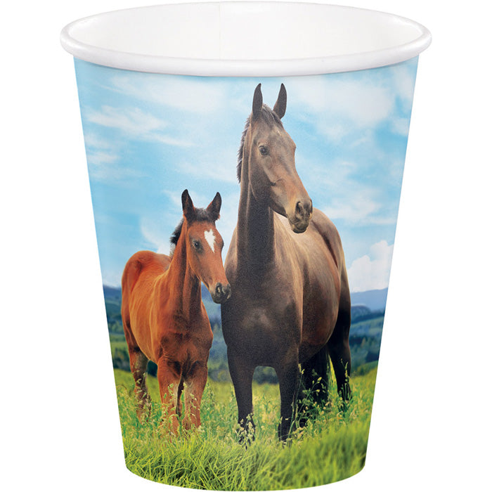 Horse And Pony Hot/Cold Paper Cups 9 Oz., 8 ct by Creative Converting