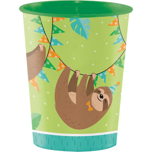 Sloth Party Plastic Cup by Creative Converting