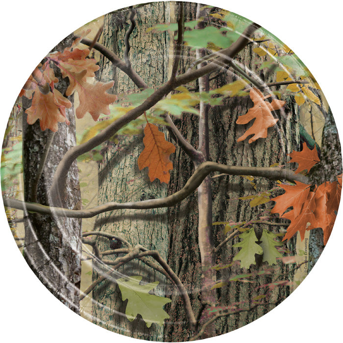 Hunting Camo Paper Plates, 8 ct by Creative Converting