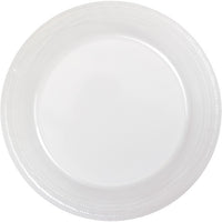 Clear Plastic Banquet Plates, 20 ct