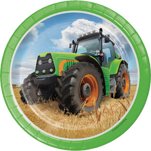 Tractor Time Dessert Plates, 8 ct by Creative Converting