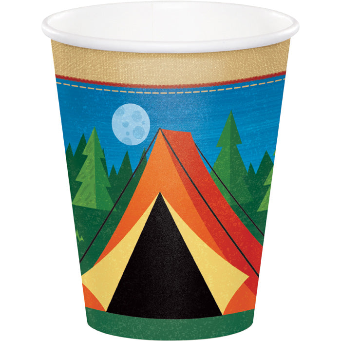 Camp Out Hot/Cold Paper Cups 9 Oz., 8 ct by Creative Converting