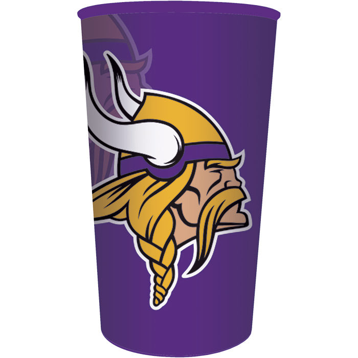 Minnesota Vikings Plastic Cup, 22 Oz by Creative Converting