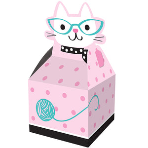 Cat Party Favor Boxes, 8 ct by Creative Converting