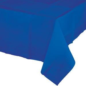Cobalt Tablecover 54"X 108" Polylined Tissue by Creative Converting