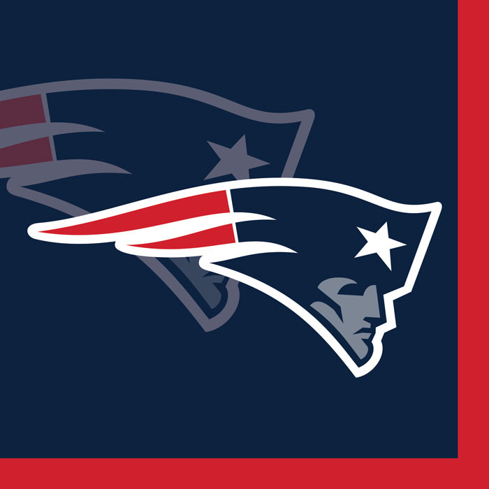 New England Patriots Beverage Napkins, 16 ct by Creative Converting