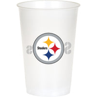 Pittsburgh Steelers Plastic Cup, 20Oz, 8 ct