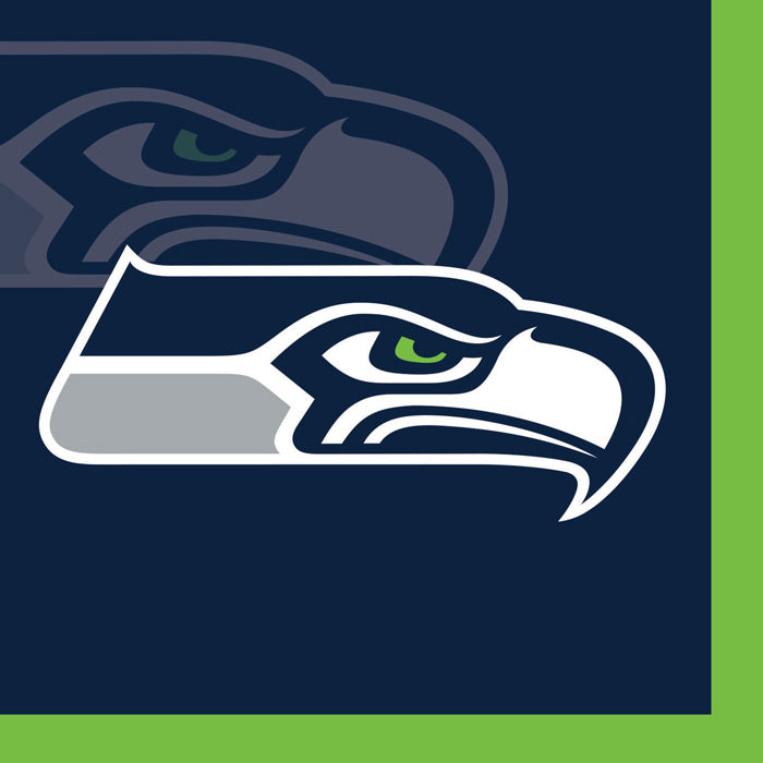 Seattle Seahawks Beverage Napkins, 16 ct by Creative Converting