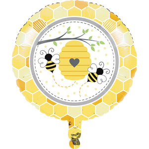 Bumblebee Baby Metallic Balloon 18" by Creative Converting