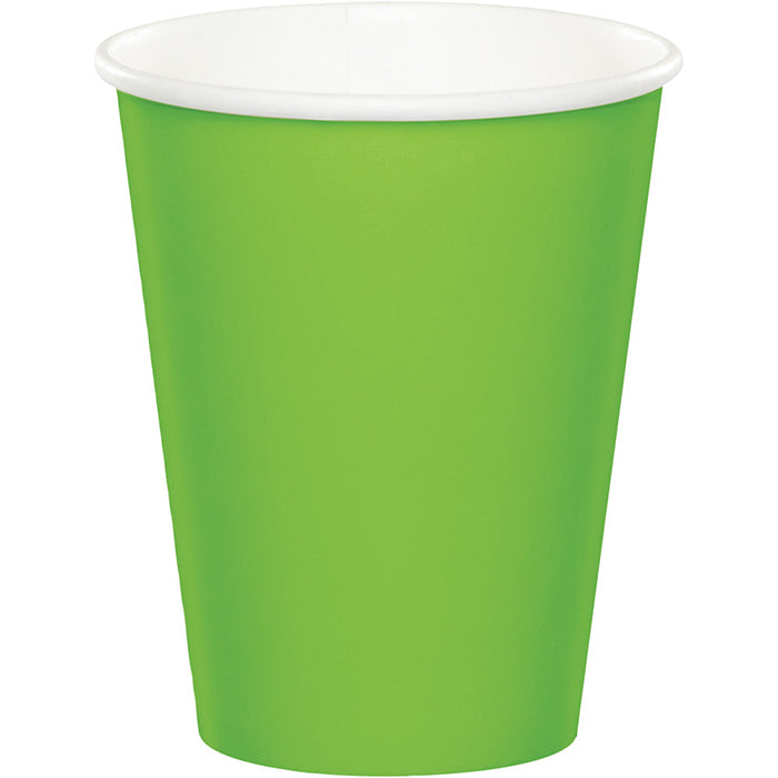 Fresh Lime Hot/Cold Paper Cups 9 Oz., 8 ct by Creative Converting