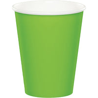 Fresh Lime Hot/Cold Paper Cups 9 Oz., 8 ct by Creative Converting
