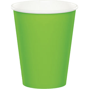 Fresh Lime Hot/Cold Paper Cups 9 Oz., 8 ct by Creative Converting