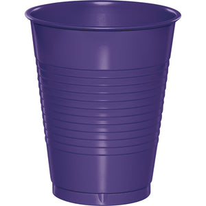 Purple Plastic Cups, 20 ct by Creative Converting