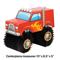 Monster Truck Rally Centerpiece