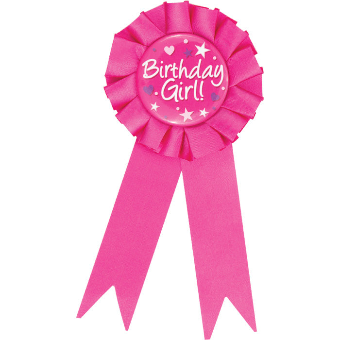 Birthday Girl Award Ribbon by Creative Converting