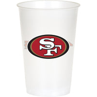 San Francisco 49Ers Plastic Cup, 20Oz, 8 ct