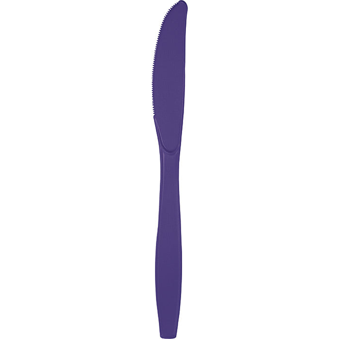 Purple Plastic Knives, 50 ct by Creative Converting