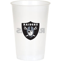 Las Vegas Raiders Plastic Cup, 20Oz, 8 ct