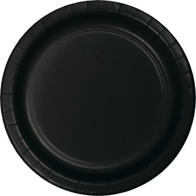 Black Dessert Plates, 24 ct by Creative Converting