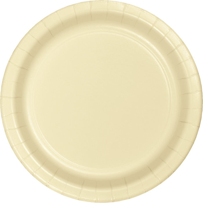 Ivory Dessert Plates, 24 ct by Creative Converting