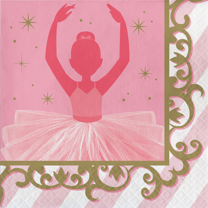 Ballet Napkins, 16 ct by Creative Converting