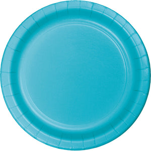 Bermuda Blue Dessert Plates, 8 ct by Creative Converting