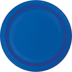 Cobalt Blue Dessert Plates, 8 ct by Creative Converting
