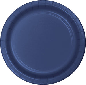 Navy Blue Dessert Plates, 24 ct by Creative Converting