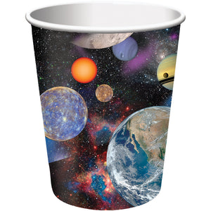 Space Blast Hot/Cold Paper Paper Cups 9 Oz., 8 ct by Creative Converting