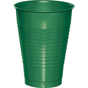 Emerald Green 12 Oz Plastic Cups, 20 ct by Creative Converting