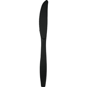 Black Plastic Knives, 50 ct by Creative Converting