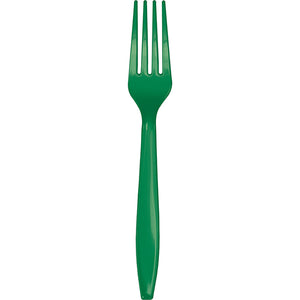 Emerald Green Plastic Forks, 24 ct by Creative Converting