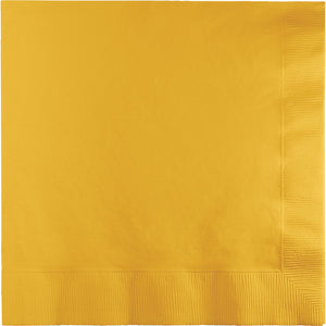 School Bus Yellow Luncheon Napkin 2Ply, 50 ct by Creative Converting