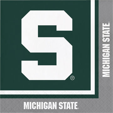 Michigan State Spartans Napkins (20/Pkg)