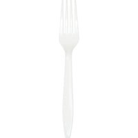 White Premium Plastic Forks, 24 ct by Creative Converting