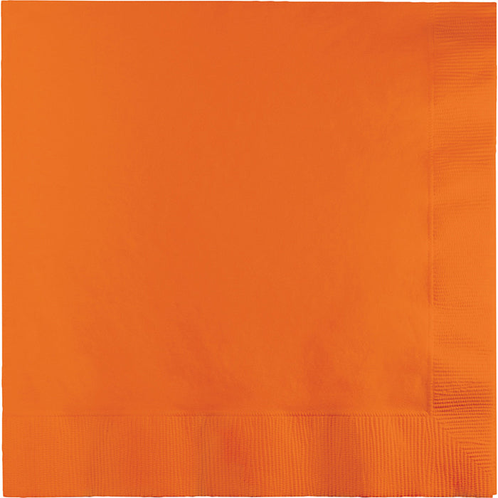 Sunkissed Orange Luncheon Napkin 3Ply, 50 ct by Creative Converting