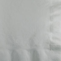 Shimmering Silver Beverage Napkin 2Ply (200/Pkg)