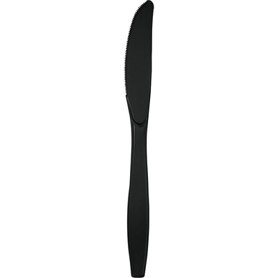 Black Plastic Knives, 24 ct by Creative Converting
